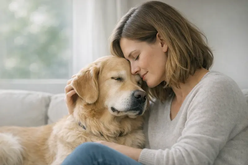 Entscheidungsbaum für OP-Versicherung und Krankenversicherung bei Hunden mit verschiedenen Behandlungspfaden wie HD und Krebs.