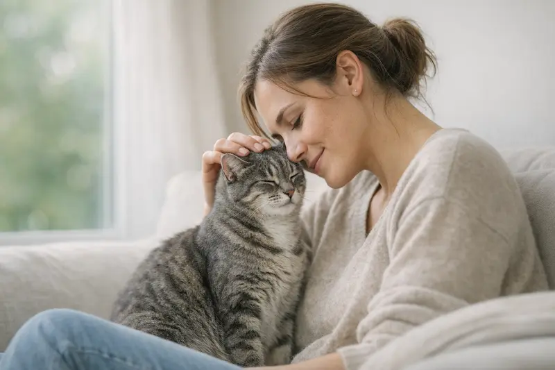 Entscheidungsbaum zur Wahl zwischen OP-Versicherung und Krankenversicherung für Katzen je nach Haltungsform, Aktivität und Budget.
