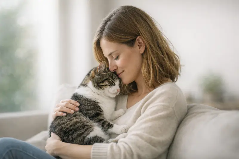 Infografik zu Ansteckungswegen bei Katzen und betroffenen Organen wie Darm und Lunge.
