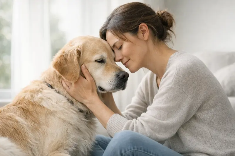 Entscheidungsbaum für Hundebesitzer zur Auswahl zwischen OP-Versicherung und Vollschutz inklusive rassespezifischer Prüfpunkte.