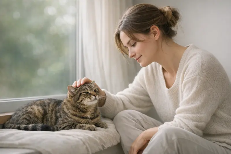 Entscheidungsbaum zur Entwurmung von Katzen mit Empfehlungen zu Pauschal entwurmen oder Kotprobe.