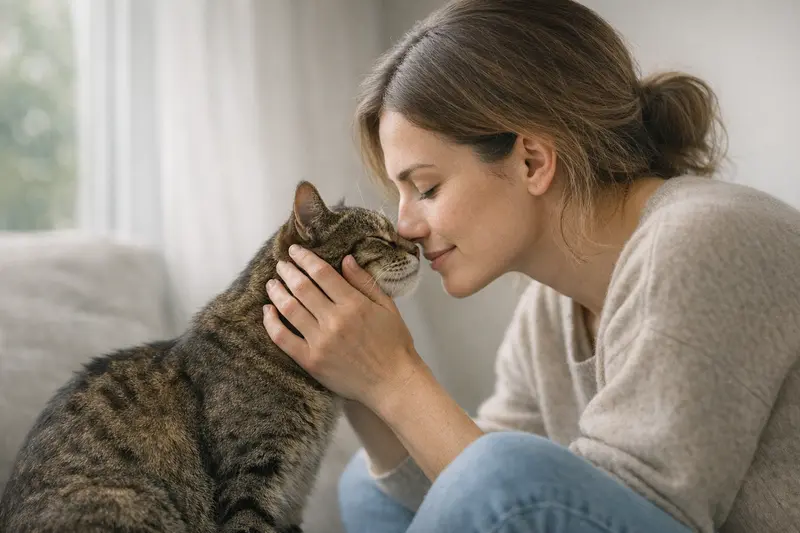 Infografik zur FIV-Diagnostik von Katzen mit Antikörpertest, Bestätigung und PCR-Test.