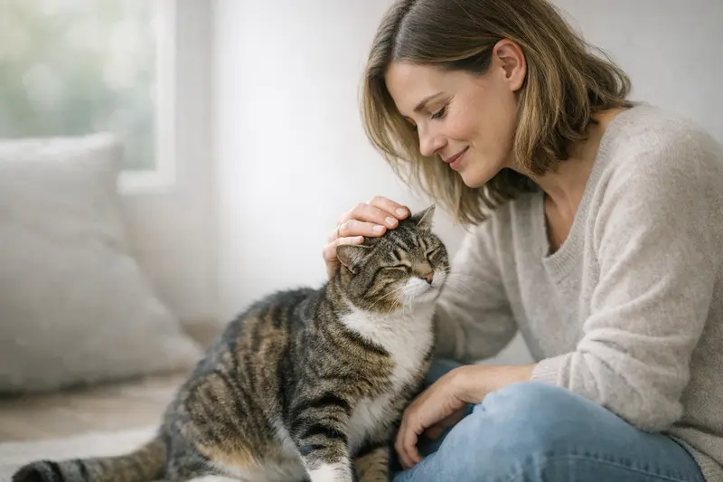 Infografik zur Gegenüberstellung von Ataxie-Formen bei Katzen mit Symptomen und Diagnostikmethoden.