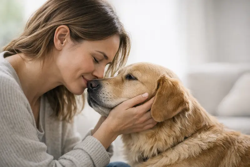 Infografik, die die Kostenbausteine einer Zahnreinigung für Hunde erklärt, einschließlich Untersuchung, Narkose und mehr.