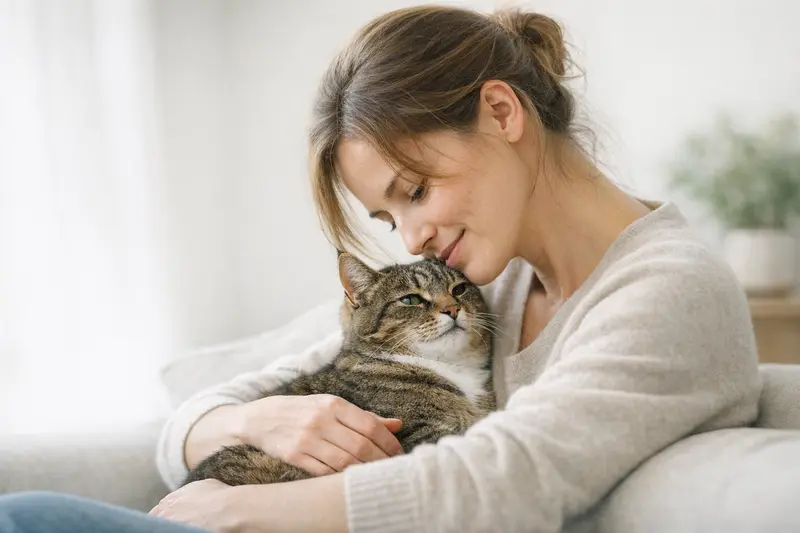 Symptom- und Entscheidungsbaum für Atemwegserkrankungen bei Katzen in einer Infografik