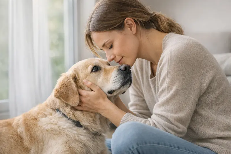 Infografik zeigt Warnzeichen und Notfall-Ablauf für Hundebesitzer zur schnellen Orientierung.