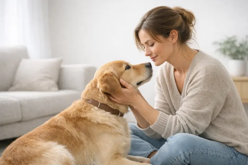 Entscheidungsdiagramm zu Versicherungsoptionen für Hunde: Krankenversicherung, OP-Versicherung und Haftpflicht mit konkreten Leistungsbeispielen.