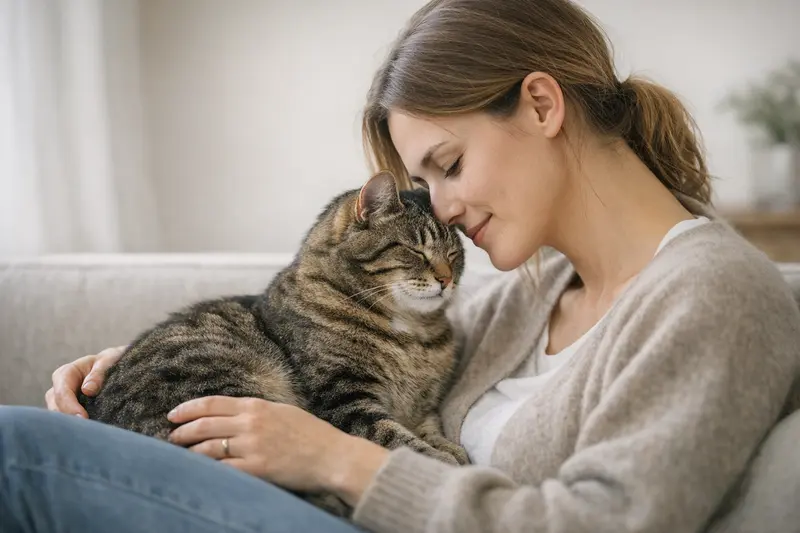 Infografik zu OP-Versicherung und Krankenversicherung für Katzen mit wichtigen Tarifmerkmalen.