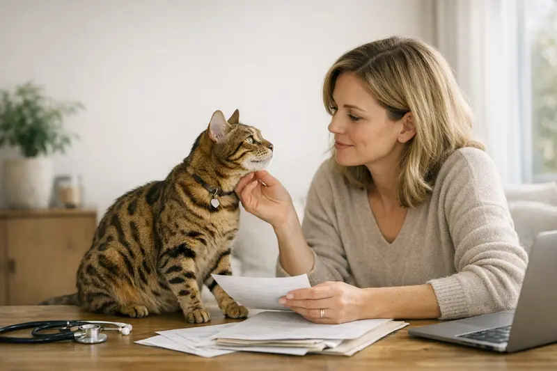 Katzenversicherung Tarifpunkte im Vergleich Wichtige Tarifpunkte beim Vergleich von Katzenversicherungen für eine gesunde Bengalkatze.