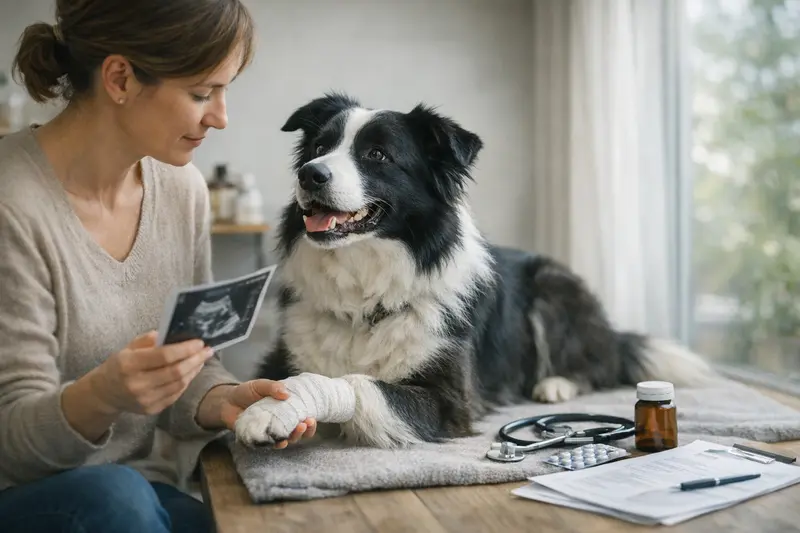 Hundeversicherung für aktive Hunde Aktiver Hund beim Spielen auf einer Wiese, symbolisiert die Bedeutung der Hundeversicherung für gesunde Tiere.