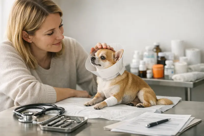 Wichtige Tarifdetails für Chihuahua-Halter Chihuahua-Halter informieren sich über wichtige Tarifdetails der Hundekrankenversicherung.