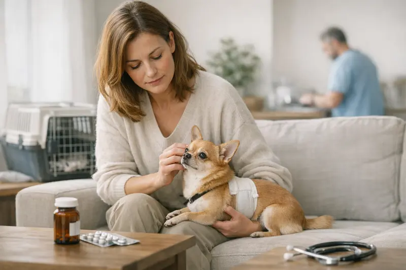 Chihuahua und Hundekrankenversicherung Ein fröhlicher Chihuahua, der gesund aussieht, symbolisiert die Absicherung durch eine gute Hundekrankenversicherung.