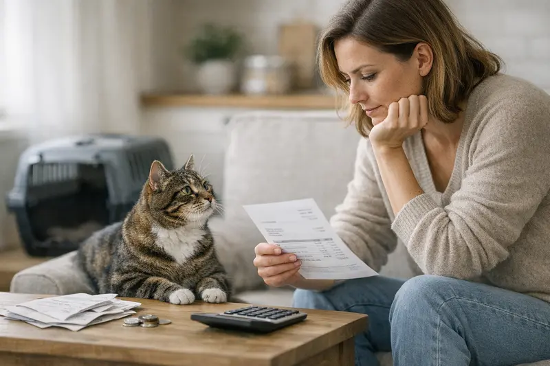 Selbstbeteiligung bei Freigänger-Katzen Freigänger-Katze auf einem Gartenweg, symbolisierend die Herausforderungen bei der Wahl der Selbstbeteiligung.