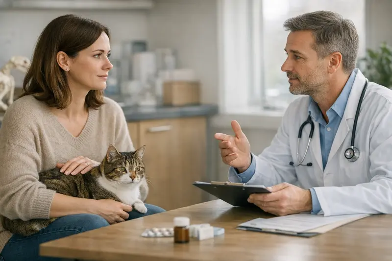 Sichere Absicherung für Katzenbesitzer beim Tarifvergleich wegen Vorerkrankungen.