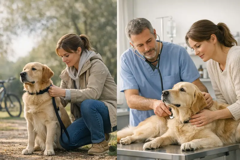 Hundeversicherung im Vergleich Ein Hund, der spielend im Park läuft und das Thema Hundehaftpflicht und Krankenversicherung visuell darstellt.