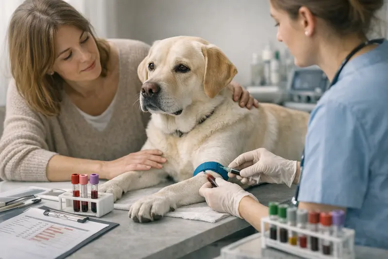 Unterschied zwischen kleinem und großem Blutbild beim Hund Erklärung des Unterschieds zwischen kleinem und großem Blutbild bei Hunden von Tierärzten.