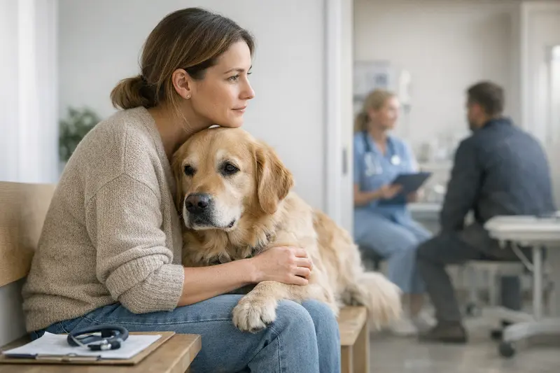 Illustration zur Erklärung der Wartezeiten bei Hundekrankenversicherungen.