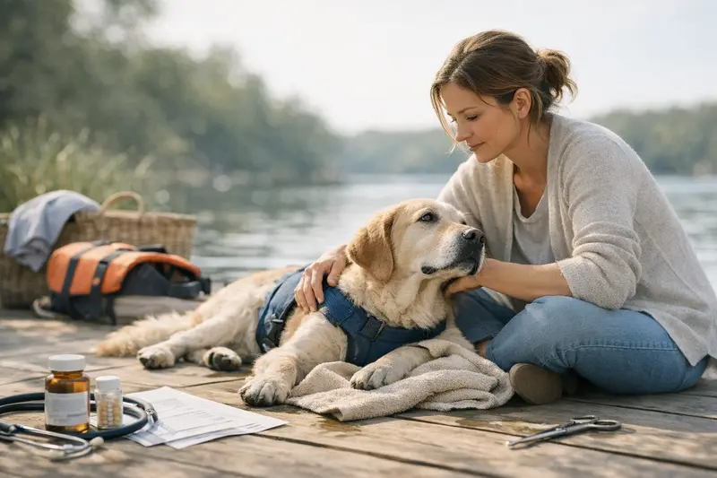 Hund Tierarzt Kosten Tarifvergleich Hunderasse beim Besuch des Tierarztes zur Untersuchung der Gesundheitskosten.