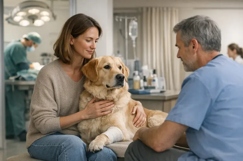 Unterschied zwischen OP-Schutz und Hundekrankenversicherung Grafik, die den Unterschied zwischen OP-Schutz und Hundekrankenversicherung veranschaulicht.