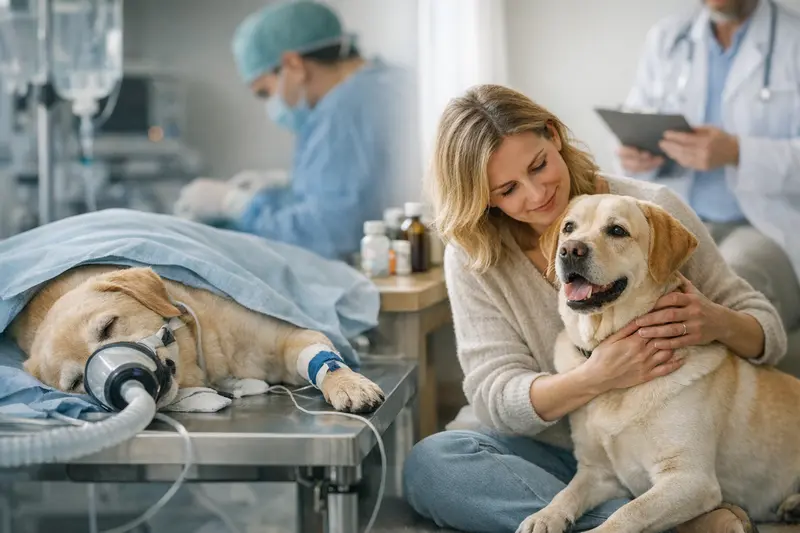 Unterschied zwischen OP-Schutz und Hunde-Krankenversicherung Vergleich zwischen OP-Schutz und Hunde-Krankenversicherung für Hundebesitzer.