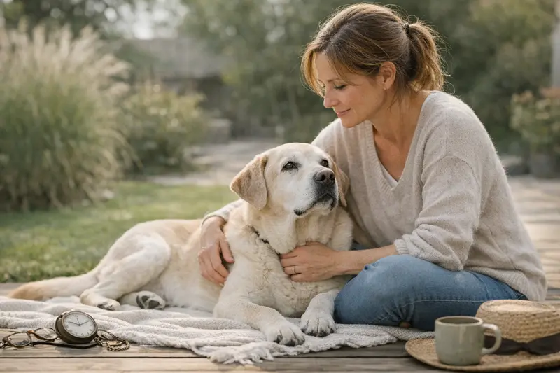 Gesunde Hunde und ihre Lebenserwartung Ein gesunder Hund genießt die Natur und zeigt Vitalität.