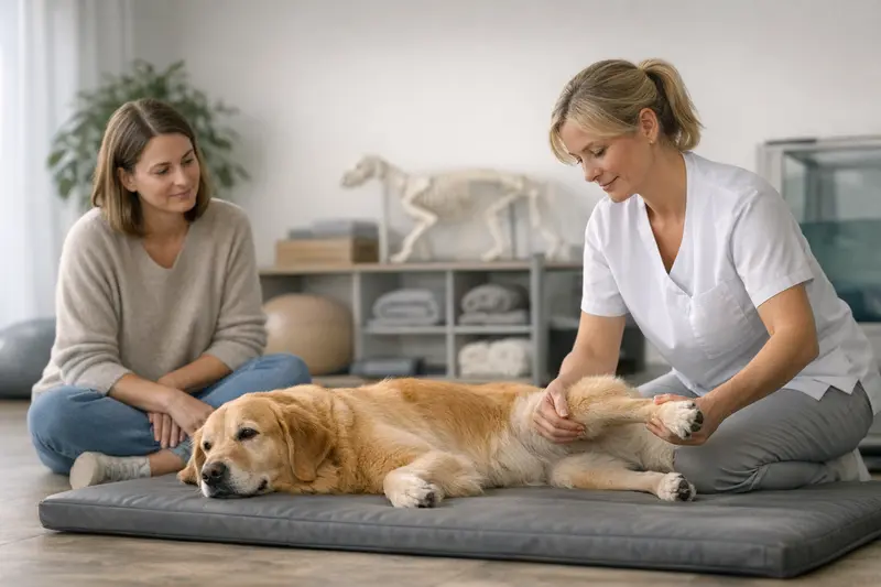Hundekrankenversicherung und Physiotherapie Physiotherapie für Hunde als Teil einer Hundekrankenversicherung