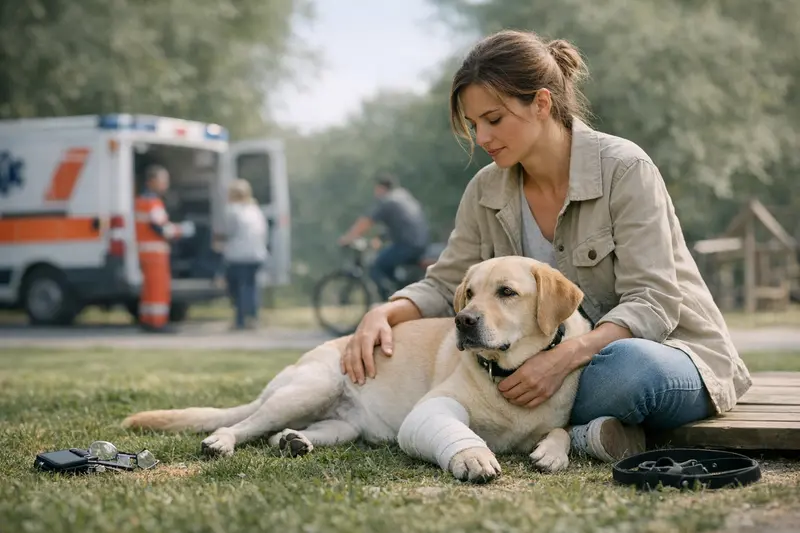 Deckungssumme Hunde Haftpflichtversicherung Eine verantwortungsbewusste Hundebesitzerin prüft die Deckungssumme ihrer Haftpflichtversicherung.