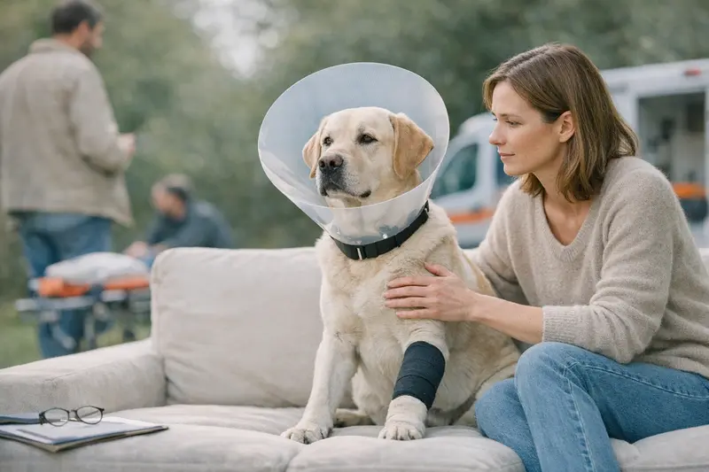 Ein Hund mit einem vertrauensvollen Blick, symbolisch für die Frage nach der optimalen Deckungssumme in der Hundehaftpflichtversicherung.
