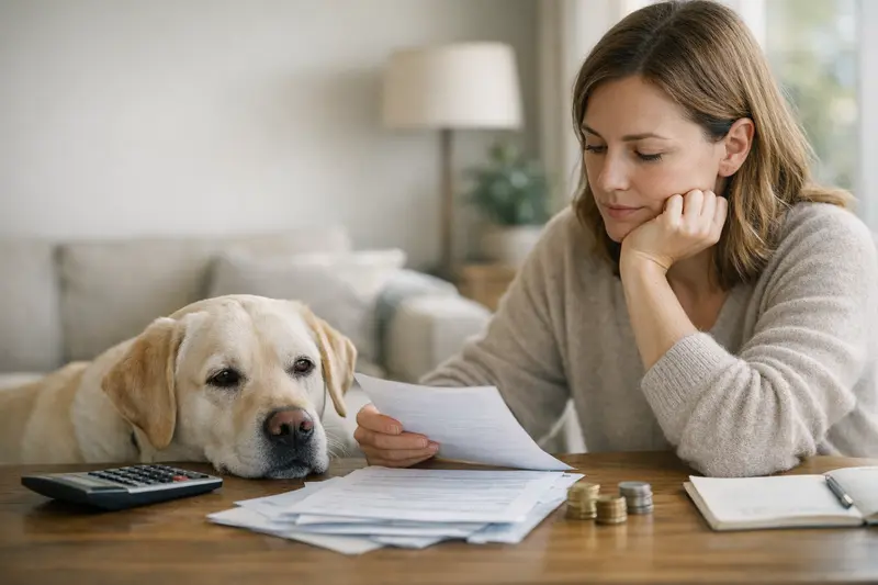 Unterschiedliche Beitragsstrukturen bei Hundekrankenversicherungen Grafik zeigt Unterschiede bei Beiträgen der Hundekrankenversicherungen und deren Einflussfaktoren.