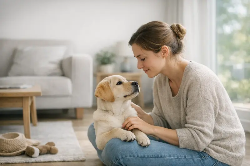 Der beste Zeitpunkt für eine Hundekrankenversicherung Ein gesunder Hund spielt im Freien, Symbol für die Wichtigkeit einer frühen Hundeversicherung.