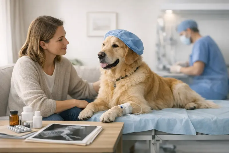 Unterschied zwischen OP-Versicherung und Hundekrankenversicherung Ein Hundebesitzer diskutiert über die Unterschiede zwischen OP-Versicherung und Hundekrankenversicherung.