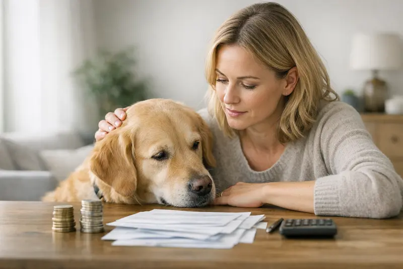 Einfluss der Selbstbeteiligung auf Hundekrankenversicherungen Grafik zur Selbstbeteiligung bei Hundekrankenversicherungen zeigt Einfluss auf Beitrag und Erstattung