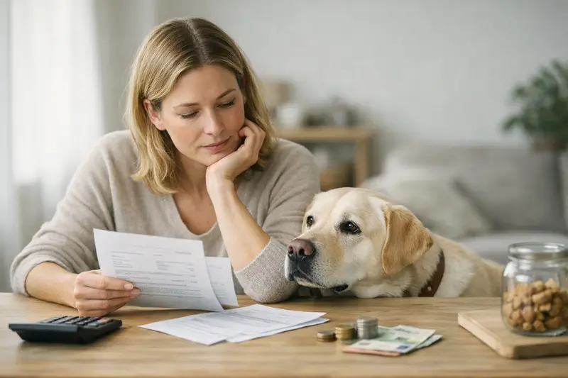 Hund beim Tierarzt – Bedeutung der Selbstbeteiligung Ein Hund beim Tierarzt zeigt, wie wichtig eine Hundekrankenversicherung ist.