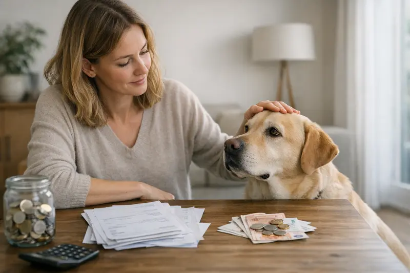 Grafik zeigt, wie sich die Selbstbeteiligung auf Tierarztkosten bei Hundekrankenversicherungen auswirkt.