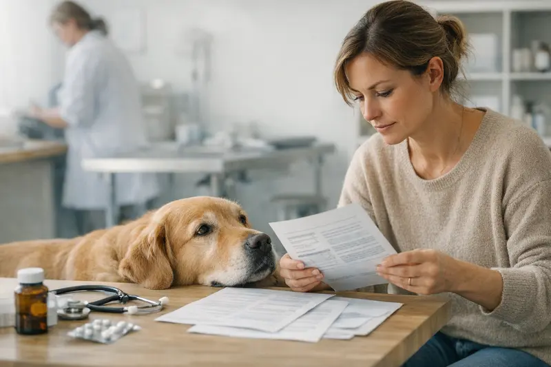 Vergleich von Hundekrankenversicherungen Hundehalter vergleicht verschiedene Krankenversicherungen für Hunde