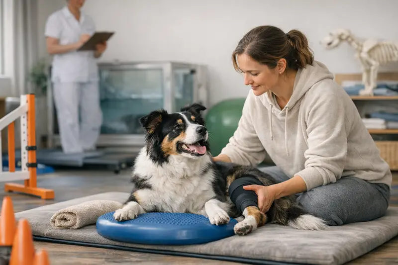 Physiotherapie für Tiere Physiotherapie für Hunde zur Unterstützung bei Verletzungen