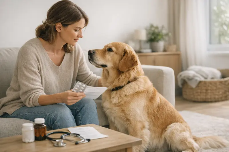 Wichtige Tarifpunkte für Hundeverischerungen Einfache To-Do-Liste zur Prüfung von Tarifpunkten bei einer Hunderversicherung.