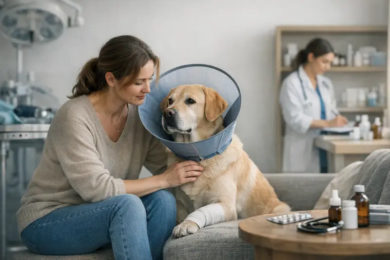 Darstellung der Unterschiede zwischen OP-Versicherung und Hundekrankenversicherung