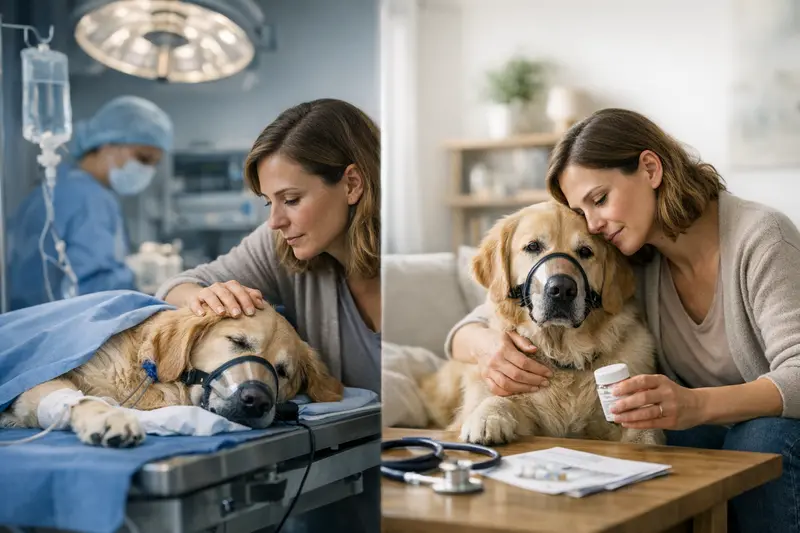 Unterschied zwischen OP- und Krankenversicherung für Hunde Vergleich zwischen OP-Versicherung und Krankenversicherung für Hundehalter