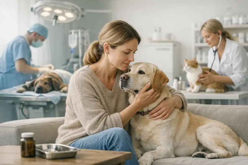 Unterschied zwischen OP-Versicherung und Tierkrankenversicherung Vergleich von OP-Versicherung und Tierkrankenversicherung für Hunde