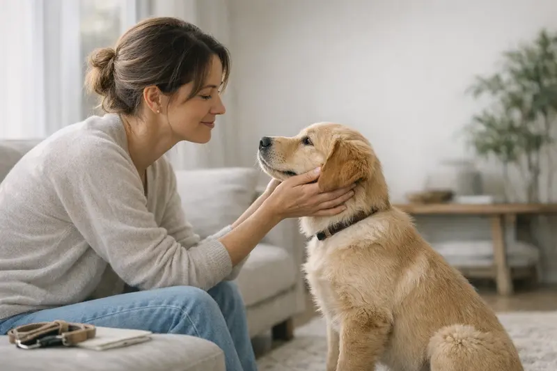 Hundeversicherung Abschlusszeitpunkt Ein gesunder Hund spielt im Freien, passend zur Frage nach dem besten Zeitpunkt für den Abschluss einer Hundeversicherung.