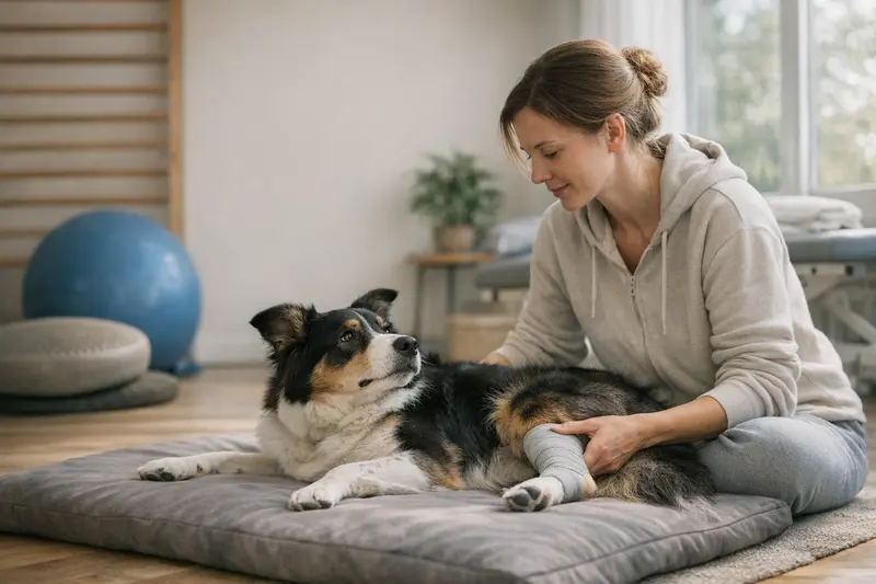 Hundephysiotherapie und Reha Hundephysiotherapie zur Rehabilitation nach Verletzungen