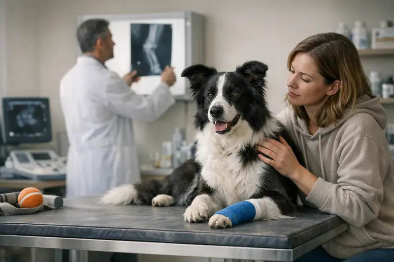 Hundeversicherung für sportlich aktive Tiere Sportlich aktiver Hund beim Agility-Training, symbolisiert die Notwendigkeit einer umfassenden Krankenversicherung.
