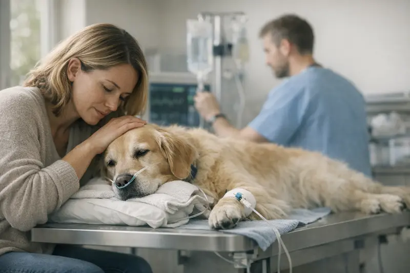Teure Notfälle bei Hunden Notfallmedizin für Hunde: Diagnose und Behandlung in der Tierarztpraxis.
