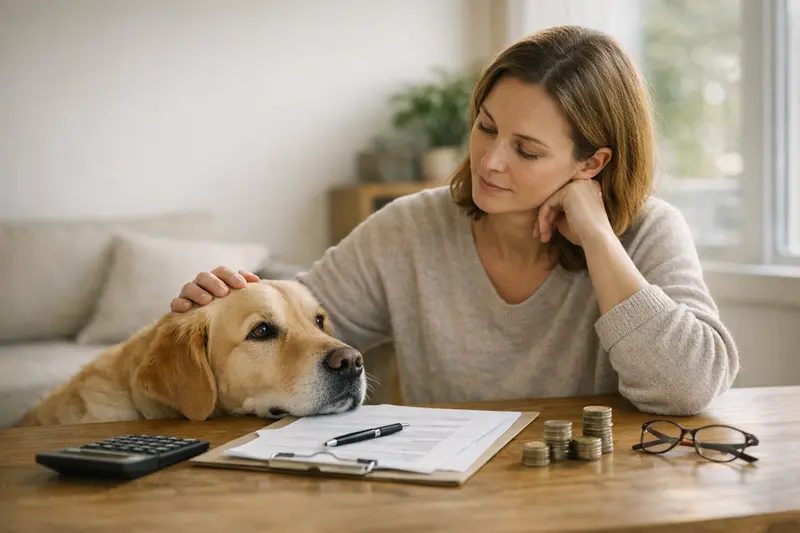 Hundeversicherung Vergleich Hundehalter beim Vergleich von Hundeversicherungen für optimale Tierarztkosten-Erstattung.
