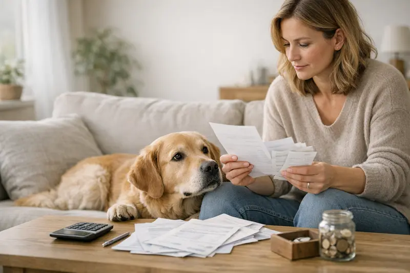 Kostenerstattung Hundekrankenversicherung Ein Hund beim Tierarzt, der auf die Kostenerstattung der Behandlung vorbereitet wird.