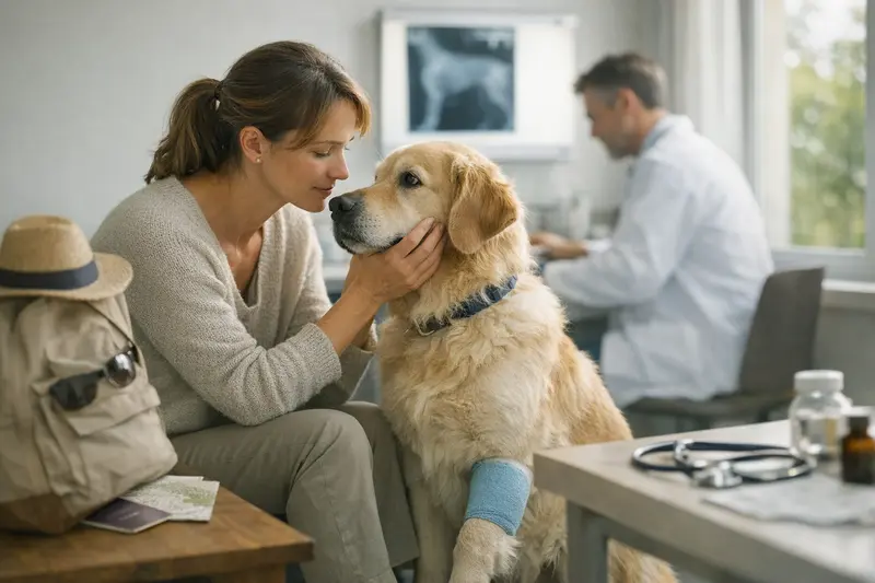Reiseabsicherung für Hunde - Wartezeiten & Vorerkrankungen Hunde während einer Reise, was Wartezeiten und Vorerkrankungen für die Versicherung bedeuten