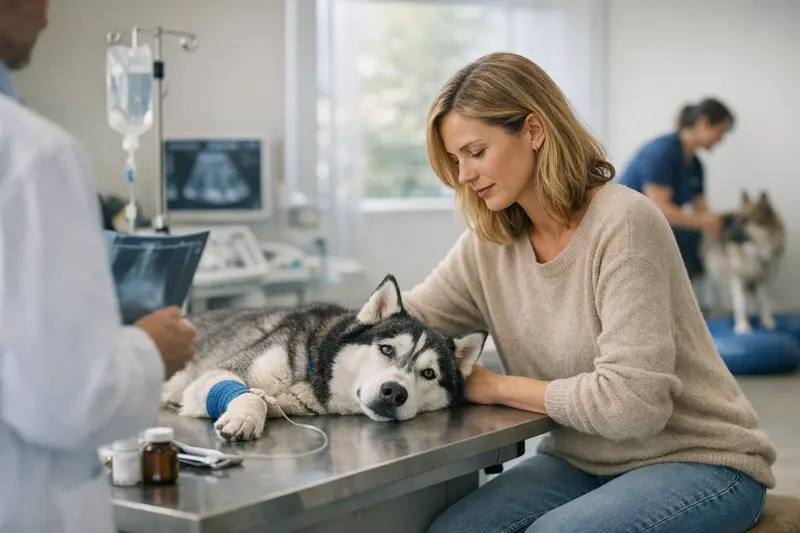 Aktiver Hund und Hundeversicherung Ein aktiver Hund in der Natur, der für eine Hundeversicherung wichtig ist.