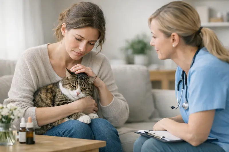 Stress oder Erkrankung bei Katzen erkennen Stress bei Katzen erkennen: Anzeichen von Erkrankungen und Stressfaktoren