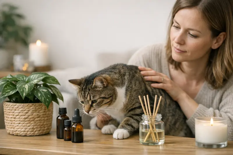 Katzen erkunden ihren Wohnraum und kommen mit potenziell gefährlichen Haushaltsstoffen in Kontakt.